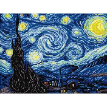 Obraz Plátno na vyšívání s potiskem 30 cm x 40 cm, vzor 0818