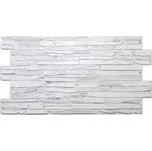 Obkladový panel 3D, PVC, 980 × 500 mm, Quartzit šedý 10015931