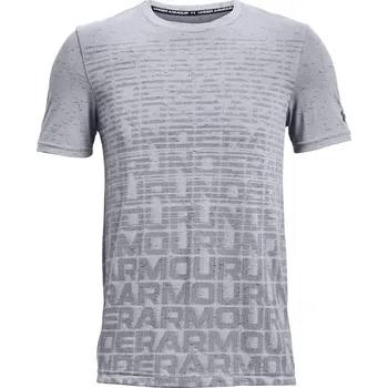 Pánské tričko Pánské sportovní tréninkové tričko Under Armour Seamless, šedé Tričko vel.