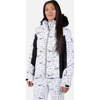 Rossignol Stacy PR Puffy JKT bílá/černá, M Rossignol Stacy PR Puffy JKT bílá/černá, M