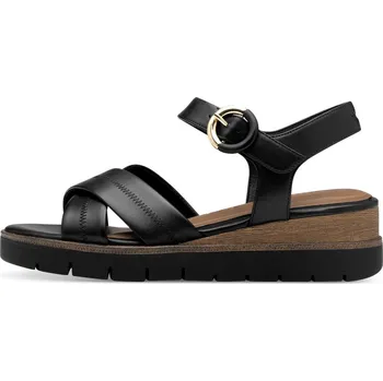 Dámské sandále Tamaris 1-28202-42-003 Dámské sandály na klínku černé 39