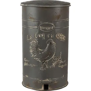 Odpadkový koš Clayre & Eef Odpadkový koš Le Coq en Pate vintage Clayre Eef
