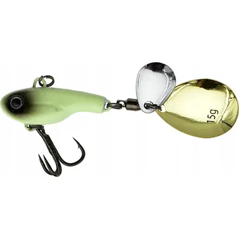 Umělá nástraha Minnow Pop Walker 15g WOBLER potápivý rotační třpytka nástraha pro přívlač