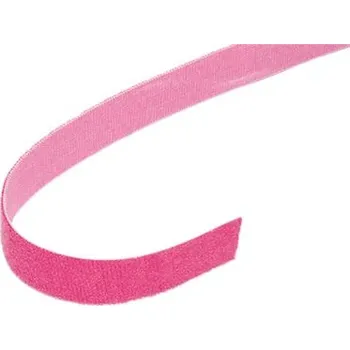 Stahovací páska VELCRO Stahovací páska 20mm, suchý zip, 25m, růžová (VEL-OW64148) - 25.16.6068