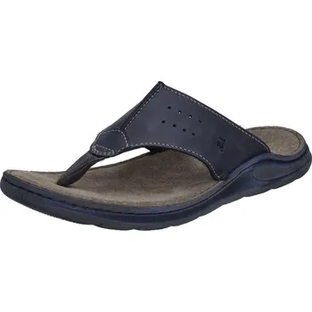 Pánské žabky PÁNSKÉ ŽABKY JOSEF SEIBEL 27105 6613540 MODRÁ Barva: MODRÁ, Velikost: 43