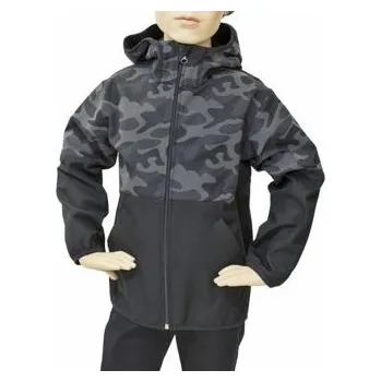 softshellová bunda maskáč s reflexním potiskem 1204 velikost 128 a 134 velikost 134