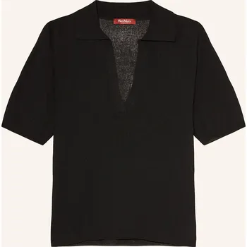 Dámský svetr Max Mara Studio Dámská Úpletová Polokošile Casarsa, černá, 36