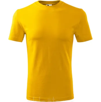 Tričko MALFINI CLASSIC NEW, barva žlutá, velikost M