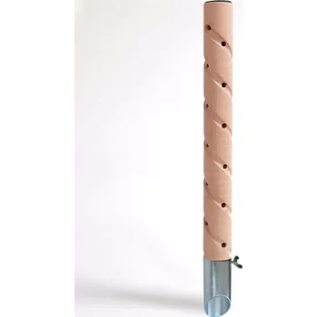 Psí pisoár design 3 dřevěný 60 cm