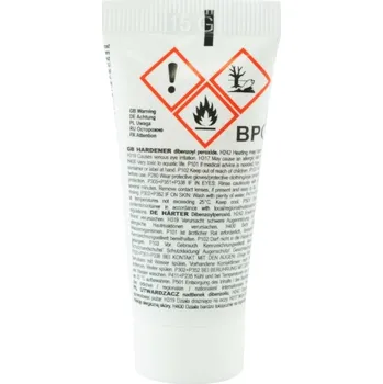 Tmel Mako Iniciátor pasta k PE tmelu, tužidlo červ. 15g ( )