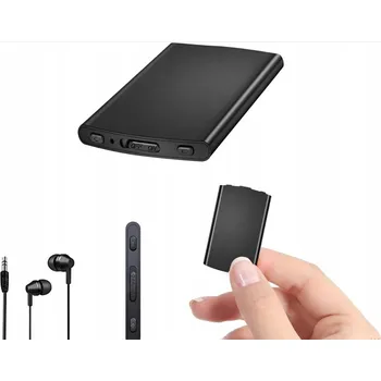 IP kamera Mini špionážní diktafon s aktivací hlasem a přehrávačem hudby 8 GB