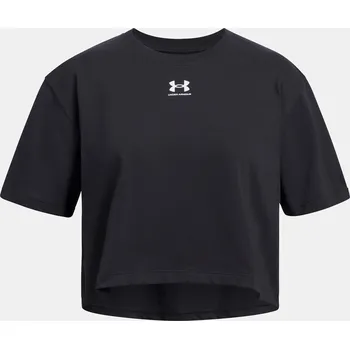 Dívčí tričko Dívčí tričko Under Armour UA Rival SS 1389755-001 Černá YXL