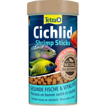 Krmivo pro rybičky Krmivo Tetra Cichlid Shrimp Sticks 250ml - mix variant či barev