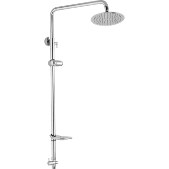 Sprchový držák JB Sanitary Sprchová sestava pro horní vývod, průměr 20 cm, včetně keramický přepínač, mýdlenka, držák sprchy, bez příslušenství SS 31 10