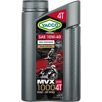 Motorový olej Yacco MVX 1000 4T 10W-40 1l