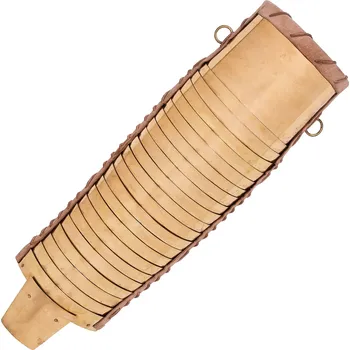 Karnevalový kostým Battle Merchant Manica, římský gladiátorský chránič ruky, mosaz