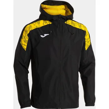 Pánská móda Šusťáková bunda Joma Champions VIII černá/žlutá (L)