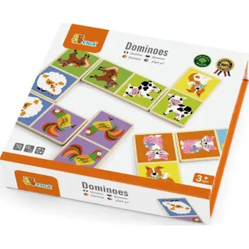 Domino Dřevěné domino - domácí zvířata