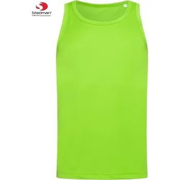 Pánské tričko Pánské sportovní tričko Top Active Sports STEDMAN 8010 ZELENÁ KIWI Vel XL