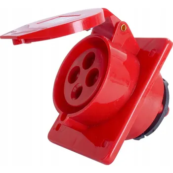 Elektrická zásuvka Elektrická Zásuvka Enext červená