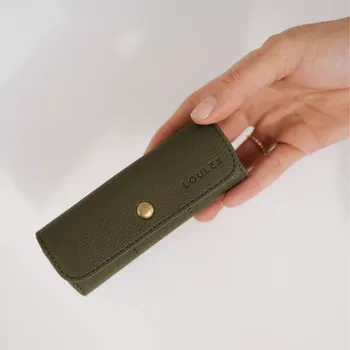 Loulex Mini SD Wallet Olive - Mini peněženka SD karet olivová