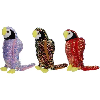 plyšák Papoušek 25 cm