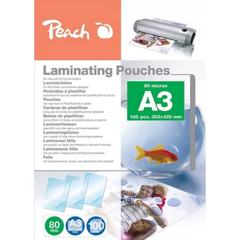 Laminátor Fólie pro laminaci lesklá A3 Peach