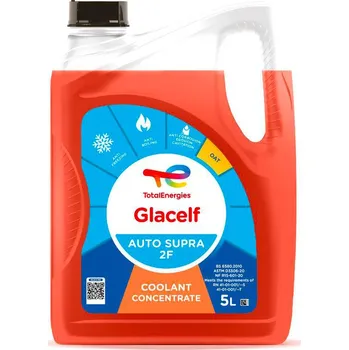 Nemrznoucí směs do chladiče Total Glacelf AUTO SUPRA 2F - 5l (Růžová koncentrovaná chladící kapalina VW G12+)