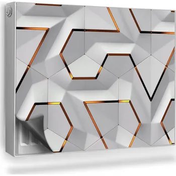 Obraz Magnetická podložka na radiátor, kryt 80 x 60 cm šedá