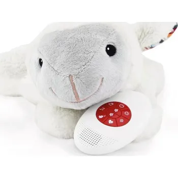 plyšák ZAZU Šumící zvířátko s tlukotem srdce a melodiemi Ovečka Liz