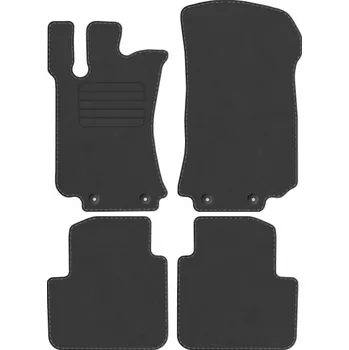 autokoberec Kobercové rohože Edecor velurové 4 ks