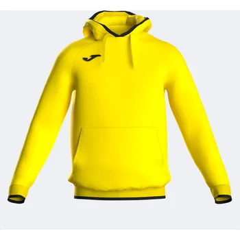 Pánská mikina Mikina s kapucí Joma Combi Premium žlutá/černá