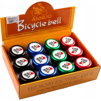 Zvonek na kolo Mechanický zvonek An Nuo DZ008 o průměru 60 mm