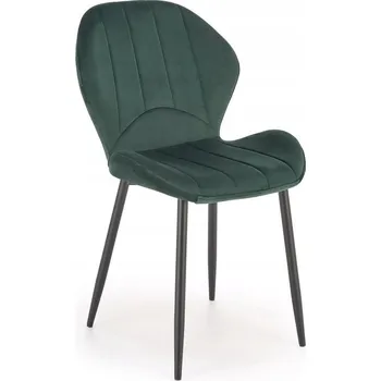 Jídelní židle Židle Halmar velur zelená 1 ks