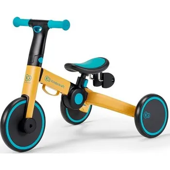 Dětská tříkolka Kinderkraft 4Trike 3V1 Primrose Yellow + u nás ZÁRUKA 3 ROKY⭐⭐⭐⭐⭐