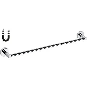 Radiátor Držák ručníků magnetický, chrom, Chrom, 55 cm