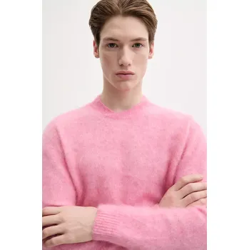 Pánský svetr Vlněný svetr Sunflower pánský, růžová barva, 3060 3060.SFR 30X, vel. S
