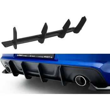 Autodíl Spoiler zadního nárazníku Street pro Dodge Charger RT Scat Pack Widebody Mk3 Facelift černo červený