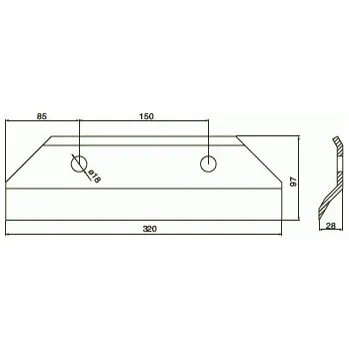 Kuchyňský nůž Nůž MEX III