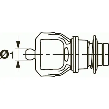 Vidlice na kolo Bondioli & Pavesi 5730G3784 Vidlice vnější 1 3/8" Z=21