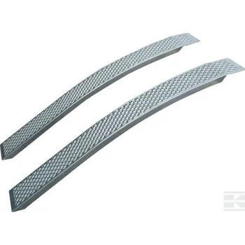 Nakládací rampa pro vozidlo Nájezdová rampa ohnutá (pár) 2m-450kg