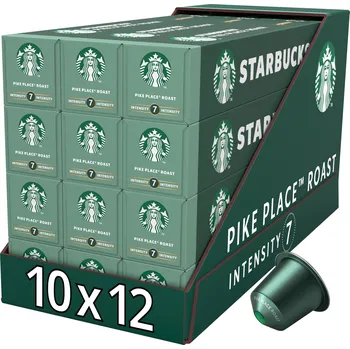 Kapsle do Nespresso Starbucks Pike Place Roast 120 ks