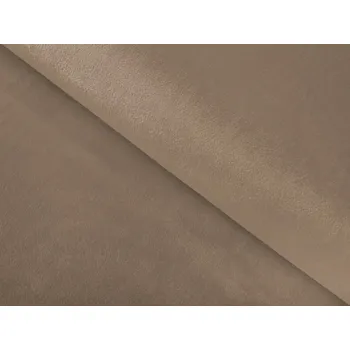 Sametová látka Velvet Premium SVP-034 Kávově hnědá - šířka 280 cm