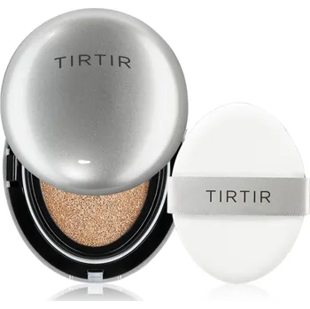 Make-up TIRTIR Mask Fit Aura Cushion hydratační make-up v houbičce pro rozjasnění pleti odstín 31N French Beige 18 g