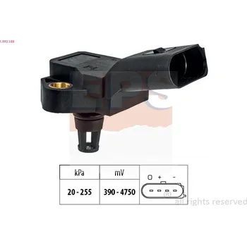 Čidlo automobilu Snímač, plnicí tlak EPS 1.993.188
