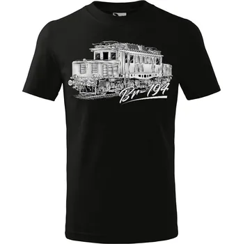 Chlapecké tričko Tričko Tričko BR – 194 – PEN - dětské (Velikost: 158, Barva trička: Černá)