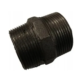 Fitinka Vsuvka litinový černý VNĚJŠÍ ZÁVIT 2 1/2"