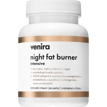 Spalovač tuku VENIRA Night Fat Burner Intensive kapsle pro podporu hubnutí 80 cps.