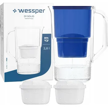 Filtrační konvice Filtrační konvice Wessper D1 SOLID FutureFlow 3,3 l modrá