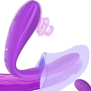 Vibrátor SuperLove Couple Vibrator with Remote Purple